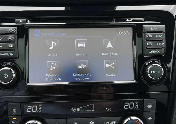 Nissan Qashqai cena 73900 przebieg: 106000, rok produkcji 2018 z Woźniki małe 742